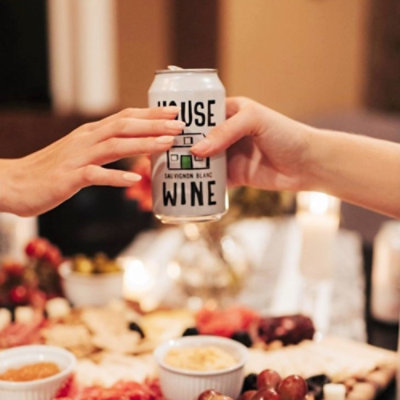 House Wine Sauvignon Blanc Can Wine - 355 Ml - Image 2