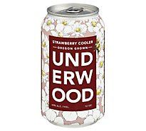Underwood Strawberry Cooler Cans Wine - 375 Ml