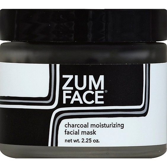 Zum Face Facial Mask Charcoal Moisturizing Tub - 2.25 Oz