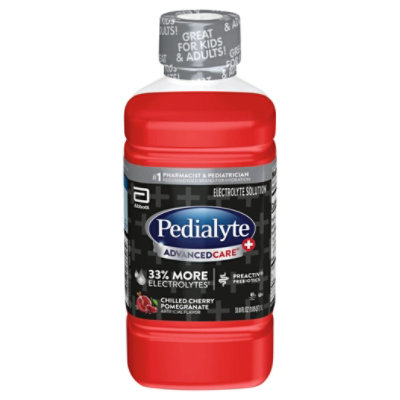 Pedialyte AdvancedCare Plus Electrolyte Solution Ready To Drink Cherry Pomegranate - 33.8 Fl. Oz. - Image 2