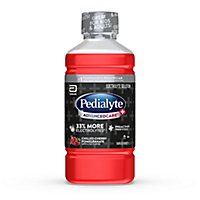 Pedialyte AdvancedCare Plus Electrolyte Solution Ready To Drink Cherry Pomegranate - 33.8 Fl. Oz. - Image 1