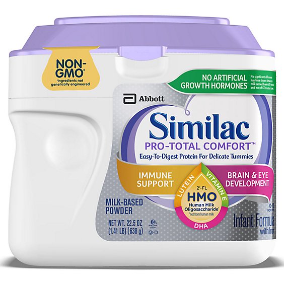 Similac Pro-Total Comfort Infant Formula With Iron - 22.5 Oz