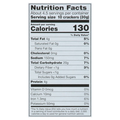 Open Nature Crackers Pita Garlic & Herbs - 5 Oz - Image 3