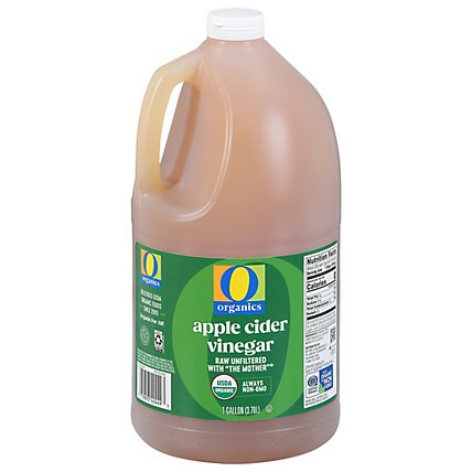 O Organics Organic Vinegar Apple Cider Jug - 1 Gallon - Image 2