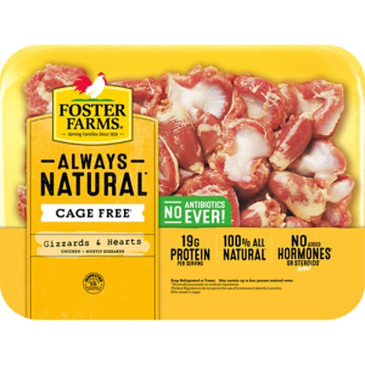 Foster Farms Chicken Gizzards & Hearts - 1.50 LB