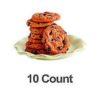 Bakery Cookies Pumpkin Chocolate Chip 10 Count - Each