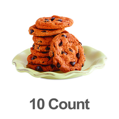 Bakery Cookies Pumpkin Chocolate Chip 10 Count - Each