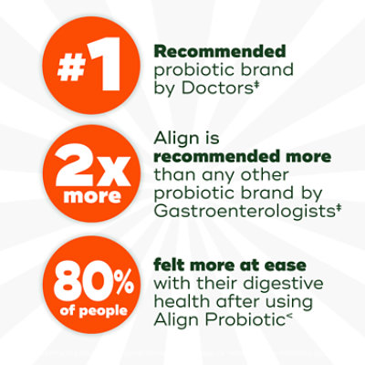 Align Probiotic Supplement Capsules Digestive Support - 42 Count - Image 4