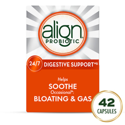 Align Probiotic Supplement Capsules Digestive Support - 42 Count