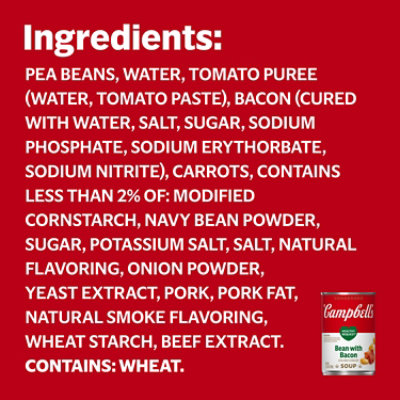 Campbell's Condensed Bean with Bacon Soup - 11.25 Oz - Image 5