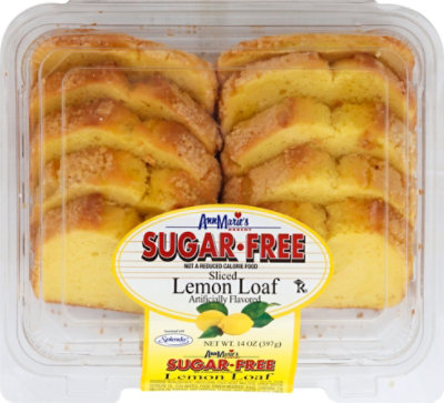 Ann Maries Sugar Free Sliced Lemon Loaf - 14 Oz. - Image 2