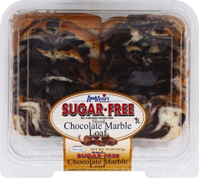 Ann Maries Sugar Free Sliced Chocolate Marble Loaf - 14 Oz. - Image 2