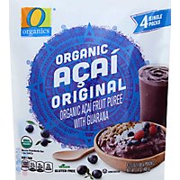 O Organics Organic Fruit Puree Acai Original - 4-3.5 Fl. Oz. - Image 2