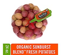 Tasteful Selections Organic Sunburst Blend Baby Potatoes - 24 Oz