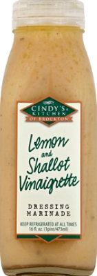 Cindys Kitchen Dressing Marinade Lemon & Shallot Vinaigrette Bottle - 16 Fl. Oz. - Image 2