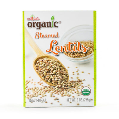 Organic Steamed Lentils - 9 Oz