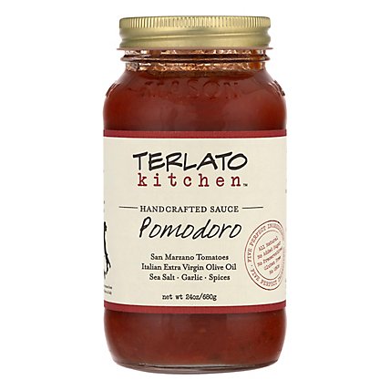 Terlato Kitchen Sauce Pomodoro Jar - 24 Oz - Image 3