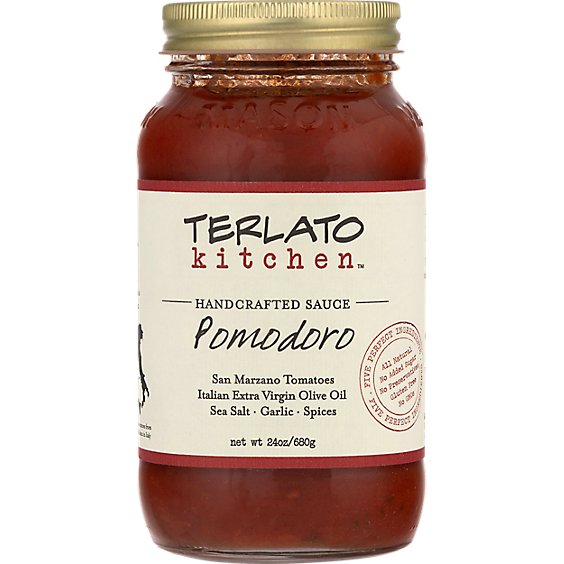 Terlato Kitchen Sauce Pomodoro Jar - 24 Oz