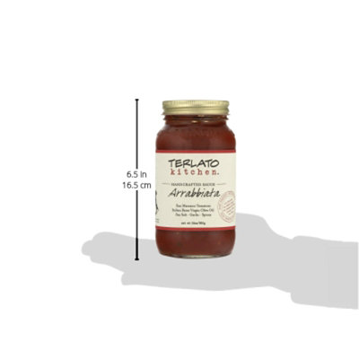 Terlato Kitchen Sauce Arrabiatta Jar - 24 Oz - Image 5