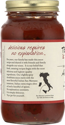 Terlato Kitchen Sauce Arrabiatta Jar - 24 Oz - Image 3