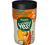 Campbells Well Yes! Soup Sipping Butternut Squash & Sweet Potato Jar - 11.1 Oz