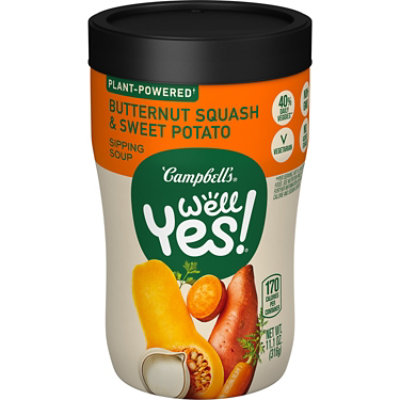  Campbells Well Yes! Soup Sipping Butternut Squash & Sweet Potato Jar - 11.1 Oz 