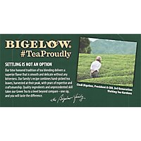 Bigelow Tea Bags Green With Ginger Plus Probiotics 18 Count - 0.90 Oz - Image 6