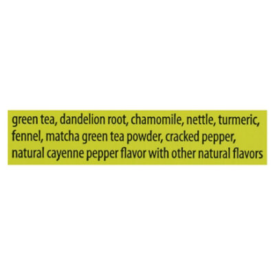 Bigelow Tea Bags Green Matcha With Turmeric 18 Count - 0.82 Oz - Image 3