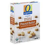 O Organics Organic Sandwich Crackers Mini Peanut Butter Box - 7.5 Oz