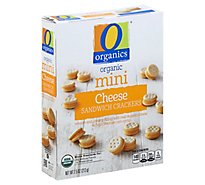 O Organics Organic Sandwich Crackers Mini Cheese Box - 7.5 Oz