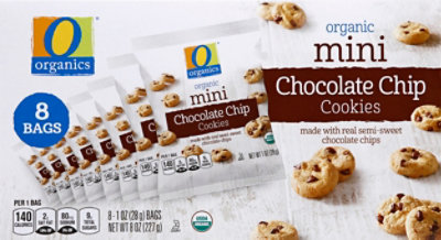 O Organics Organic Cookies Mini Chocolate Chip Box - 8-1 Oz - Image 2