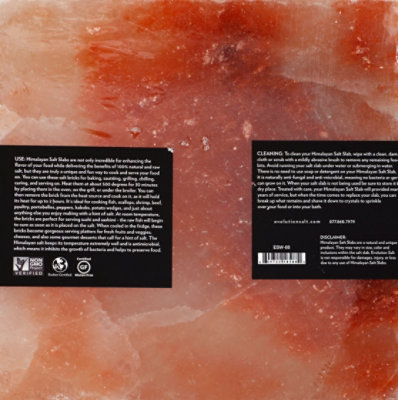 Evolution Salt Co. Salt Slab Gourmet Himalayan Crystal Sleeve - 17 Oz - Image 3