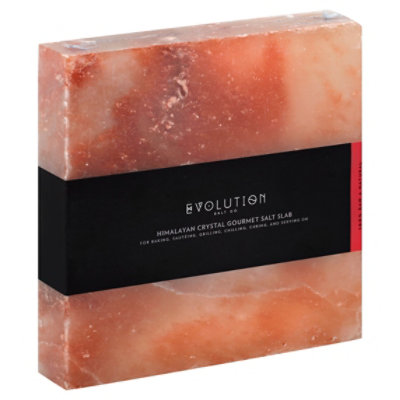 Evolution Salt Co. Salt Slab Gourmet Himalayan Crystal Sleeve - 17 Oz