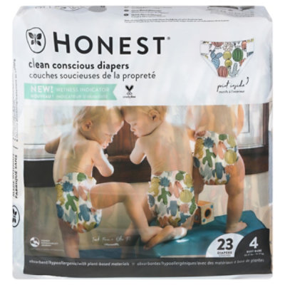 Honest Diaper Sz4 Panda - 23 Count - Image 3