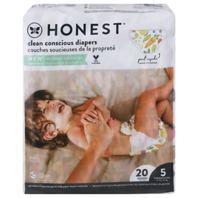 Honest Diapers Sz5 Panda - 20 Count - Image 2
