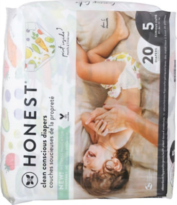 Honest Diapers Sz5 Panda - 20 Count - Image 4