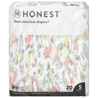 Honest Diapers Sz5 Panda - 20 Count - Image 1