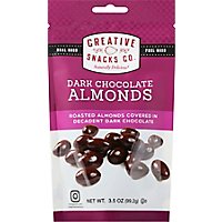 Creative Snacks Dark Chocolate Almond Snack Bag - 3.5 Oz - Image 2