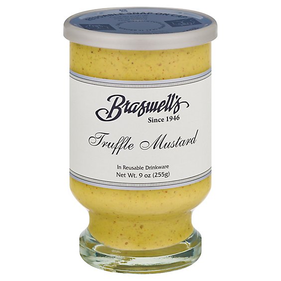 Braswells Mustard Truffle Jar - 9 Oz