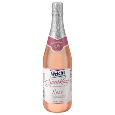 Welchs Juice Cocktail Grape Sparkling Rose - 25.4 Fl. Oz.