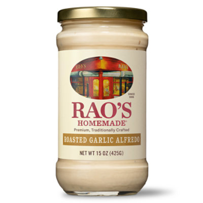 Raos Sauce Alfredo Garlic - 15 Oz