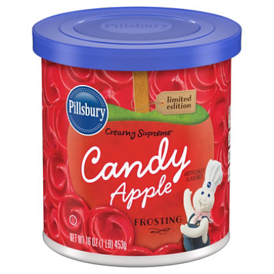 Pillsbury Creamy Supreme Frosting Candy Apple Can - 16 Oz - Image 1