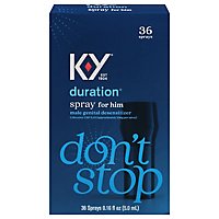 K-Y Duration Genital Desensitizer Spray For Male - 0.16 Fl. Oz. - Image 2