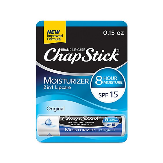Chapstick Lip Moist SPF 15 Stick - .15 Oz