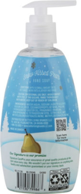 Signature Care Hand Soap Snow Kissed Pear - 10 Fl. Oz. - Image 5