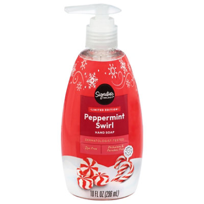 Signature SELECT Hand Soap Peppermint Swirl - 10 Fl. Oz.
