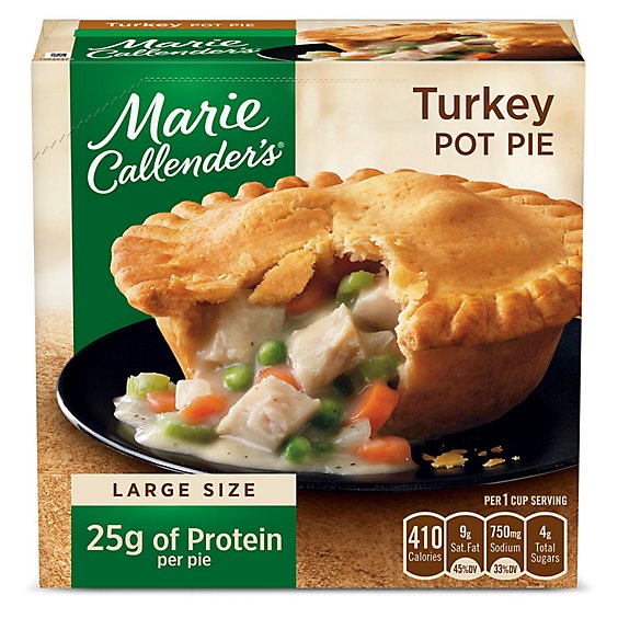 Marie Callender's Turkey Pot Pie Frozen Meal - 15 Oz
