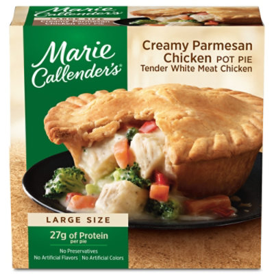 Marie Callender's Creamy Parmesan Chicken Pot Pie Frozen Meal - 15 Oz - Image 1