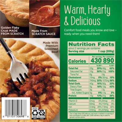 Marie Callenders Chili With Beans Pot Pie - 15 Oz - Image 5