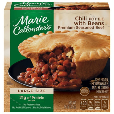 Marie Callenders Chili With Beans Pot Pie 15 Oz Randalls